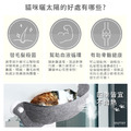 舒適毛氈半月形窗邊吊床吸盤貓窩_3 舒適毛氈半月形窗邊吊床吸盤貓窩_3