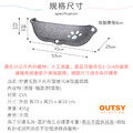 舒適毛氈半月形窗邊吊床吸盤貓窩_13 舒適毛氈半月形窗邊吊床吸盤貓窩_13