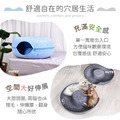 舒適羊毛氈可拆式多用甜甜圈貓隧道/貓窩_7 舒適羊毛氈可拆式多用甜甜圈貓隧道/貓窩_7