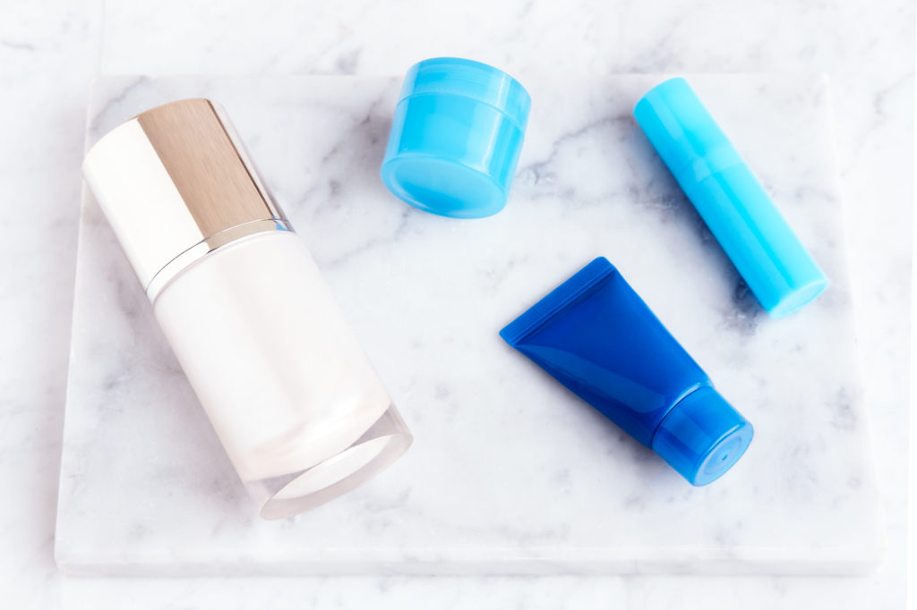 沒有標示的保養品