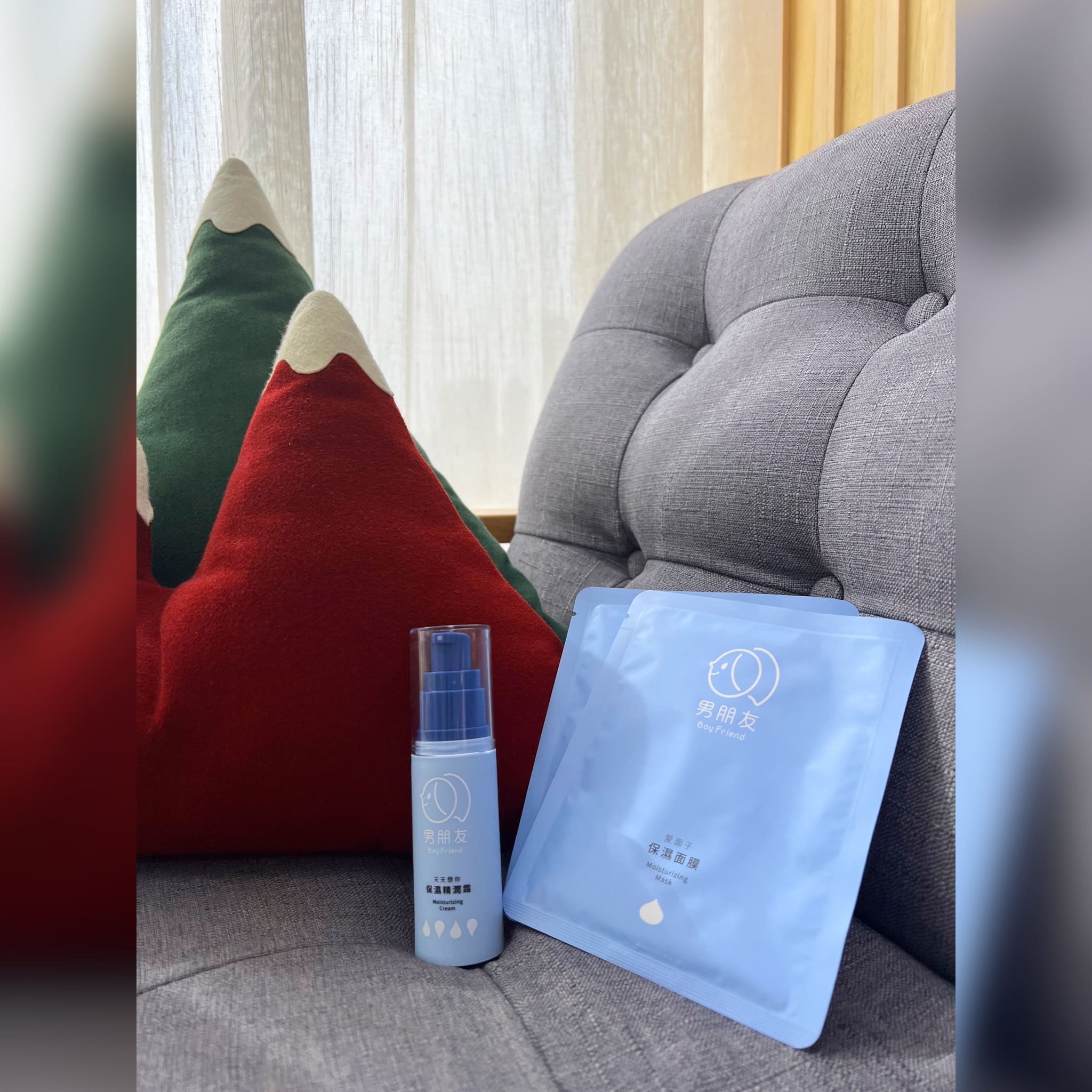 精潤霜搭面膜雙敷