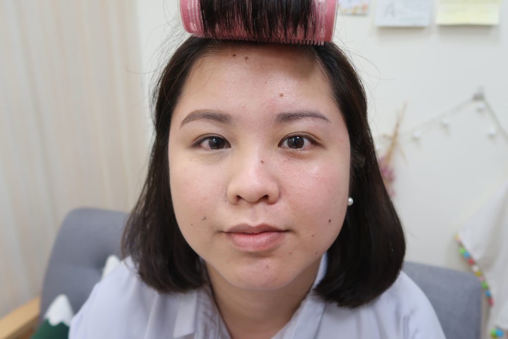 眼妝完成示範照