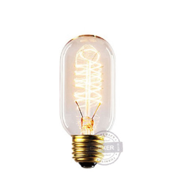 E27 40W Edison Bulb 鎢絲燈泡 愛迪生燈泡 T45 - 螺旋 E27 40W Edison Bulb 鎢絲燈泡 愛迪生燈泡 T45 - 螺旋