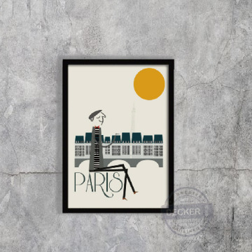Paris - 時尚風格掛畫 流行餐廳壁畫 酒吧壁面裝飾 Paris - 時尚風格掛畫 流行餐廳壁畫 酒吧壁面裝飾