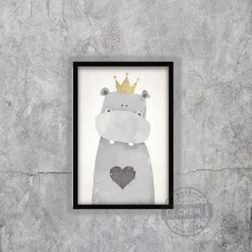 趣味清新掛畫 冰雪世界 J款 - 北歐風格空間 可愛動物家飾 趣味清新掛畫 冰雪世界 J款 - 北歐風格空間 可愛動物家飾