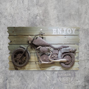 木板摩托 - Vintage工業風格 仿舊工業家飾 木板摩托 - Vintage工業風格 仿舊工業家飾