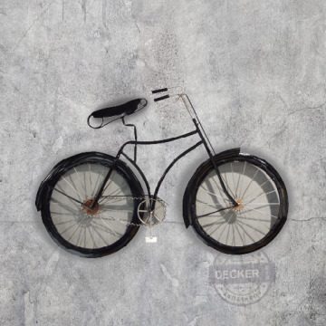 3D鐵件掛飾 自行車八號 - Loft工業風家飾 清新創意 3D鐵件掛飾 自行車八號 - Loft工業風家飾 清新創意