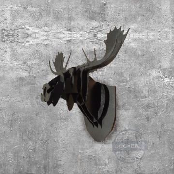 麋鹿頭 B款 - 北歐家飾 Nordic Style 原木掛飾 麋鹿頭 B款 - 北歐家飾 Nordic Style 原木掛飾