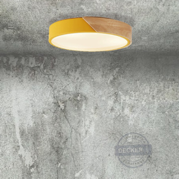 密斯朵吸頂燈 (黃) - Nordic Style 清新簡約 彩色北歐風 超薄鐵件 可變光 密斯朵吸頂燈 (黃) - Nordic Style 清新簡約 彩色北歐風 超薄鐵件 可變光
