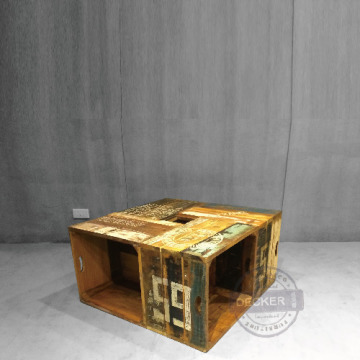 禁區茶几 - Vintage重度工業風 回收木藝術 禁區茶几 - Vintage重度工業風 回收木藝術