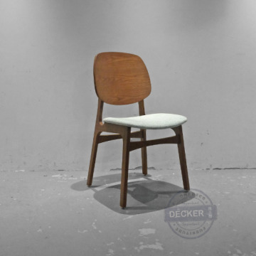 日野餐椅 (藍麻布) - 簡約設計家具 溫暖實木空間 日野餐椅 (藍麻布) - 簡約設計家具 溫暖實木空間