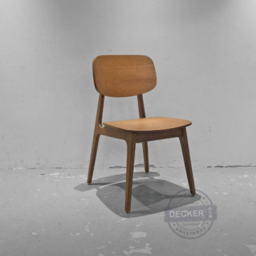 日式餐椅 (胡桃木色) - Nordic 北歐簡約家具 全實木 日式餐椅 (胡桃木色) - Nordic 北歐簡約家具 全實木