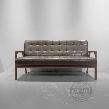 K Chair 皮革 - 老式復古風格 Vintage懷舊 三人沙發 K Chair 皮革 - 老式復古風格 Vintage懷舊 三人沙發