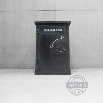 海洋邊櫃 (黑) - Loft印度工業風 船艙門造型收納矮櫃 海洋邊櫃 (黑) - Loft印度工業風 船艙門造型收納矮櫃