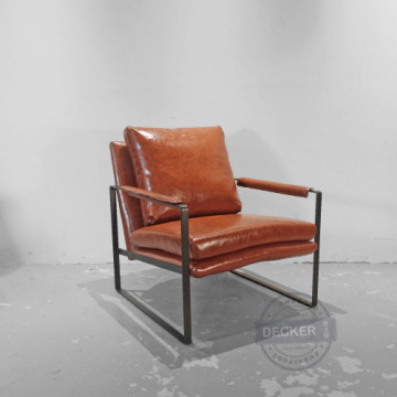 船長沙發 (咖) - 經典復古 寬大單人休閒椅 老式設計 船長沙發 (咖) - 經典復古 寬大單人休閒椅 老式設計