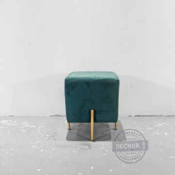 亞維方凳 (綠/藍/粉/灰) - 北歐奢華風家具 電鍍金 絨布軟墊 亞維方凳 (綠/藍/粉/灰) - 北歐奢華風家具 電鍍金 絨布軟墊