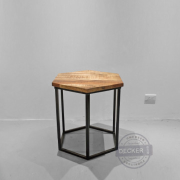 六角茶几 45/60 - Loft簡約工業風格 印度工業風家具 六角茶几 45/60 - Loft簡約工業風格 印度工業風家具