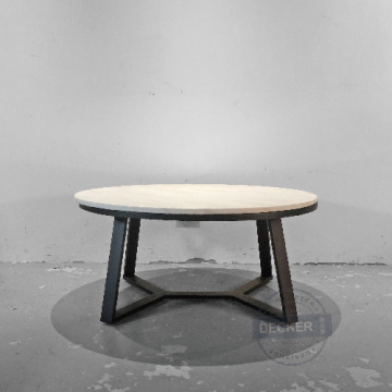 理塔茶几 90cm (黑) - 大理石家具 設計茶几 磨砂鐵腳 理塔茶几 90cm (黑) - 大理石家具 設計茶几 磨砂鐵腳