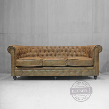 馬芬三人沙發 (麂皮絨) - 英式浪漫 Vintage老式古典 設計家具 馬芬三人沙發 (麂皮絨) - 英式浪漫 Vintage老式古典 設計家具