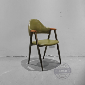 SVA餐椅 (軍綠) - Vintage復古工業 老時光設計家具 時尚彩色皮革 SVA餐椅 (軍綠) - Vintage復古工業 老時光設計家具 時尚彩色皮革