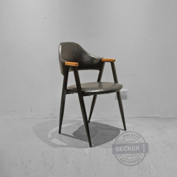 SVA餐椅 (黑) - Vintage復古工業 老時光設計家具 時尚彩色皮革 SVA餐椅 (黑) - Vintage復古工業 老時光設計家具 時尚彩色皮革