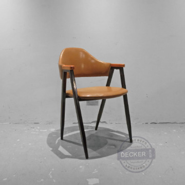 SVA餐椅 (淺咖) - Vintage復古工業 老時光設計家具 時尚彩色皮革 SVA餐椅 (淺咖) - Vintage復古工業 老時光設計家具 時尚彩色皮革