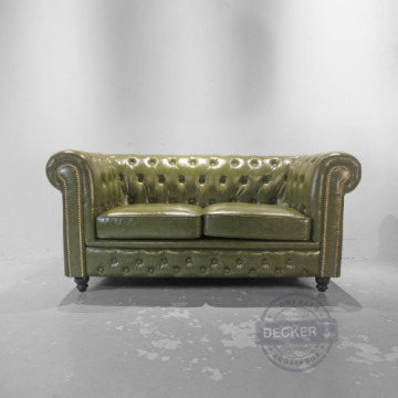 尼爾二人沙發 (墨綠) - Retro 英式浪漫 Vintage古典家具 尼爾二人沙發 (墨綠) - Retro 英式浪漫 Vintage古典家具