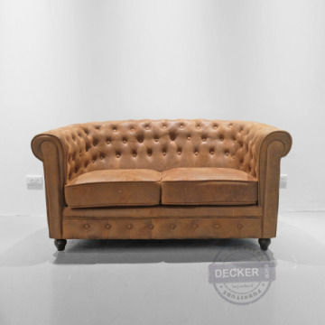 馬芬雙人沙發 (麂皮絨) - 英倫風格 Vintage復古風情 馬芬雙人沙發 (麂皮絨) - 英倫風格 Vintage復古風情