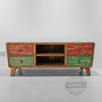 巴比歐電視櫃 - Vintage仿舊復古 回收木工業風 巴比歐電視櫃 - Vintage仿舊復古 回收木工業風