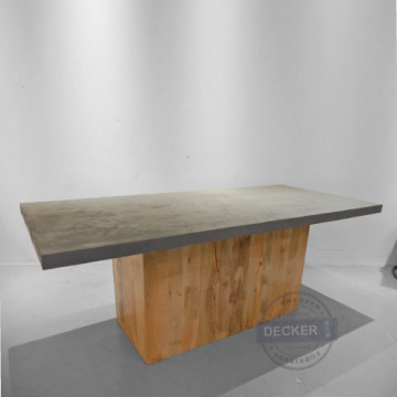 水泥中島餐桌 200cm - Cement Loft 工業風家具 創意空間 水泥中島餐桌 200cm - Cement Loft 工業風家具 創意空間