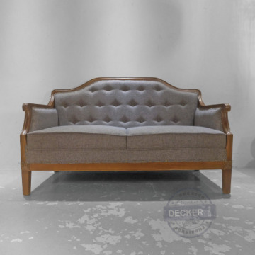 歐姆雙人沙發 (深灰) - 法式古典家具 Vintage復古 老式空間 歐姆雙人沙發 (深灰) - 法式古典家具 Vintage復古 老式空間