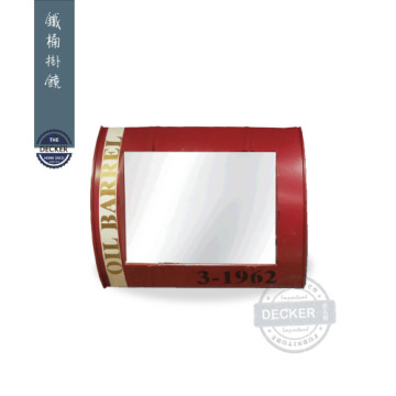 鐵桶鏡 - 工業設計掛鏡 Vintage作舊質感 設計空間 鐵桶鏡 - 工業設計掛鏡 Vintage作舊質感 設計空間