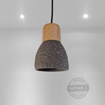 水泥吊燈 黑碎石 - 清水模水泥工藝 Loft工業風燈飾 水泥吊燈 黑碎石 - 清水模水泥工藝 Loft工業風燈飾