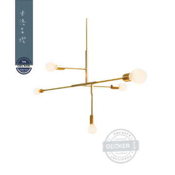 卡洛吊燈 - 創意多方向 枝型吊燈 設計氣氛照明 奢華金色 卡洛吊燈 - 創意多方向 枝型吊燈 設計氣氛照明 奢華金色