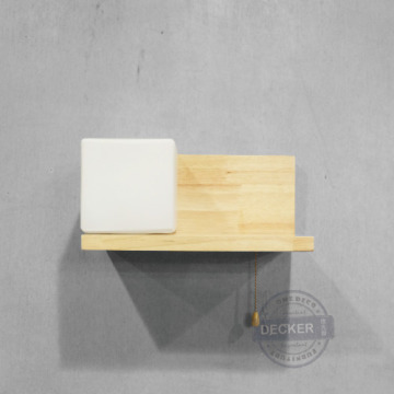 方糖木燈座 左/右 - 北歐風燈飾 實木設計壁燈 方糖木燈座 左/右 - 北歐風燈飾 實木設計壁燈