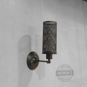 鐵網水管壁燈 - Vintage工業風燈飾 氣氛照明 鐵網水管壁燈 - Vintage工業風燈飾 氣氛照明