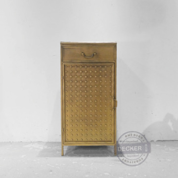 古金邊櫃 - 古典奢華 Vintage收納矮櫃 鐵件邊櫃 古金邊櫃 - 古典奢華 Vintage收納矮櫃 鐵件邊櫃