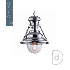 坦克吊燈 (銀) - 金屬工業風燈具 Industrical Style 大型燈飾 坦克吊燈 (銀) - 金屬工業風燈具 Industrical Style 大型燈飾