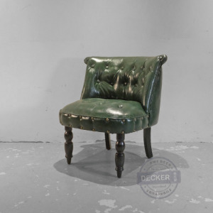 艾爾特沙發 (綠) - 英倫古典風 鉚釘皮革 老式復古 艾爾特沙發 (綠) - 英倫古典風 鉚釘皮革 老式復古