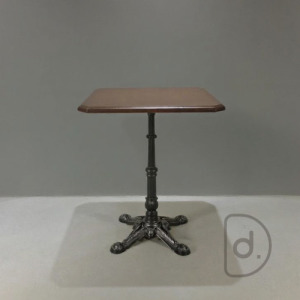 古意方餐桌 (花邊/切角) - 訂製餐桌 四爪鑄鐵桌腳 實木圓桌 古意方餐桌 (花邊/切角) - 訂製餐桌 四爪鑄鐵桌腳 實木圓桌