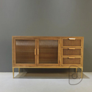 長樂收納櫃 - 橡木收納櫃 長虹玻璃 老式設計家具 長樂收納櫃 - 橡木收納櫃 長虹玻璃 老式設計家具