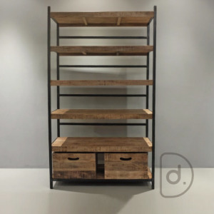 海洋收納層架 兩抽 - 粗曠工業風家具 倉庫風格 海洋收納層架 兩抽 - 粗曠工業風家具 倉庫風格