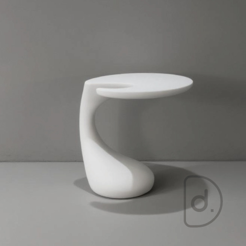 雲台邊几 (黑/白) - 設計擺飾小桌 藝術茶几 雲台邊几 (黑/白) - 設計擺飾小桌 藝術茶几