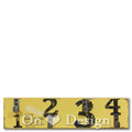 工業風格擺飾 壁掛 仿舊 數字造型吊掛架 - 黃 工業風格擺飾 壁掛 仿舊 數字造型吊掛架 - 黃