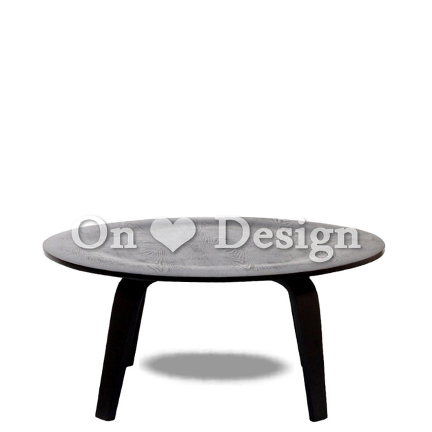 北歐風格 經典設計  客廳 咖啡桌 木頭圓型 茶几-黑色 86CM 北歐風格 經典設計  客廳 咖啡桌 木頭圓型 茶几-黑色 86CM