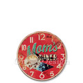 INDUSTRIAL CLOCK 美式 LOFT 工業 仿舊 餐廳掛鐘 - 紅底 (4種款式) INDUSTRIAL CLOCK 美式 LOFT 工業 仿舊 餐廳掛鐘 - 紅底 (4種款式)