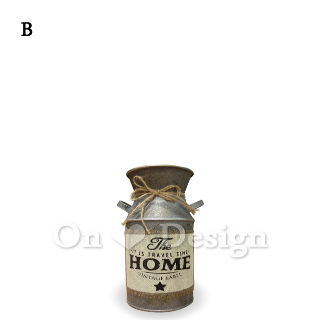 INDUSTRIAL CAN 工業風格擺飾 仿舊 收納瓶罐 小 - HOME - B (3種款式) INDUSTRIAL CAN 工業風格擺飾 仿舊 收納瓶罐 小 - HOME - B (3種款式)