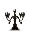 特價商品-法式 北歐 奢華 凡爾賽風格 燭台 火炬 水晶燭台-黑色 特價商品-法式 北歐 奢華 凡爾賽風格 燭台 火炬 水晶燭台-黑色