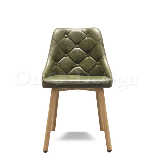 LUXURY 法式 復古  工業風 鐵 餐椅 喬瑟夫 格菱紋 餐椅 -墨綠色 皮革 LUXURY 法式 復古  工業風 鐵 餐椅 喬瑟夫 格菱紋 餐椅 -墨綠色 皮革