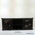 LOFT 工業家具 RH風格 貨櫃 集裝箱收納櫃 電視櫃 -黑色_3 LOFT 工業家具 RH風格 貨櫃 集裝箱收納櫃 電視櫃 -黑色_3